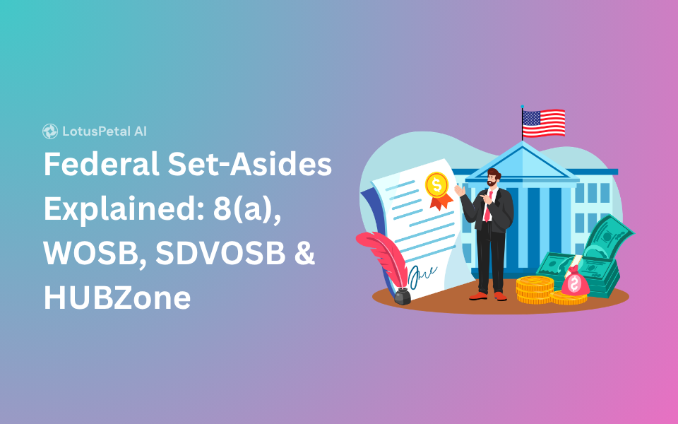 Federal Set-Asides Explained: 8(a), WOSB, SDVOSB & HUBZone