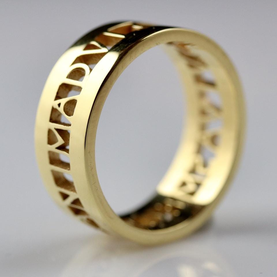 Anima Roman Ring — replica of 4th century AD artifact