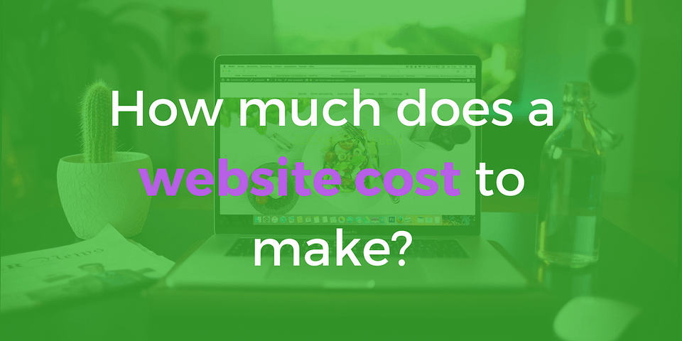 how much does a website cost to make