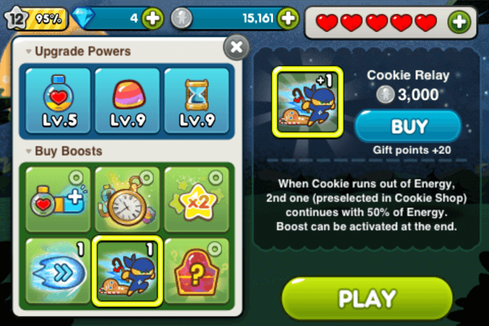 line cookie run buy boosts