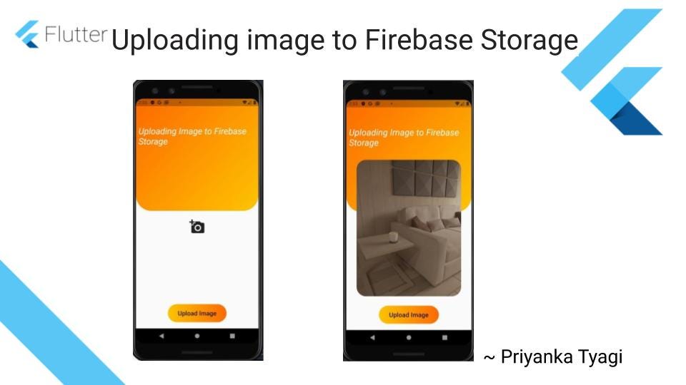 Uploading Image to Firebase Storage in Flutter App (Android & iOS)