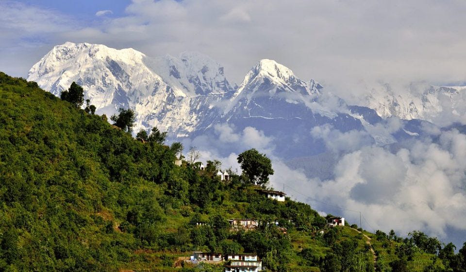 Breathtaking Mountain View During Nepal Tour