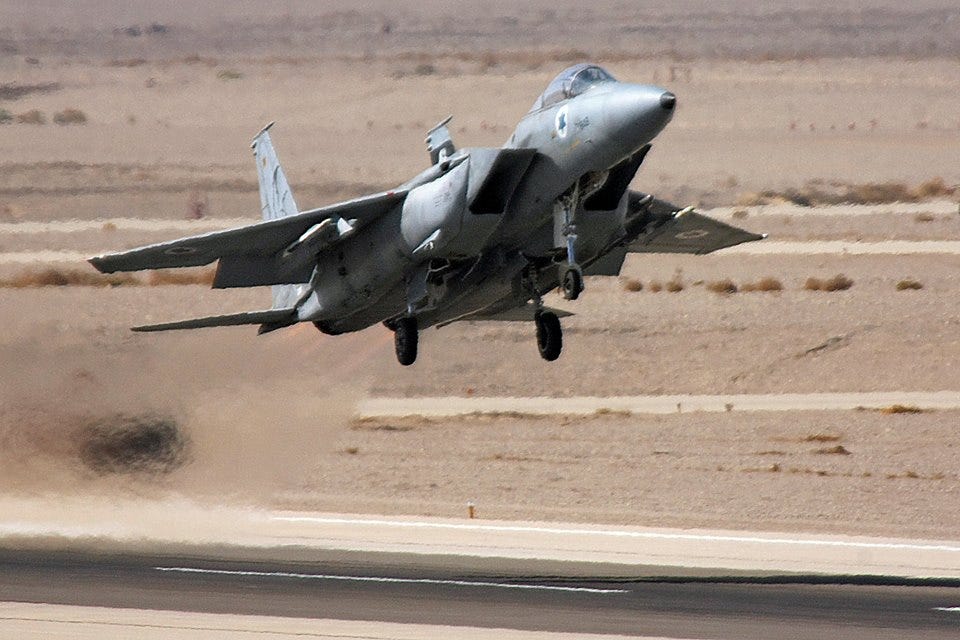 The Israeli Air Force upgraded its older F-15s with newer more advance