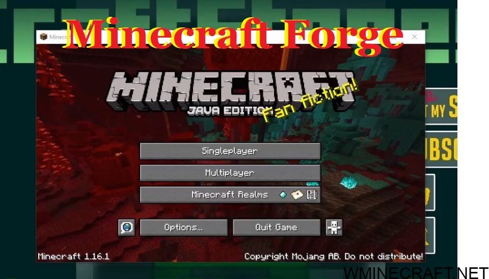 Minecraft Forge (1.16.4–1.15.2–1.14.4–1.12.2)