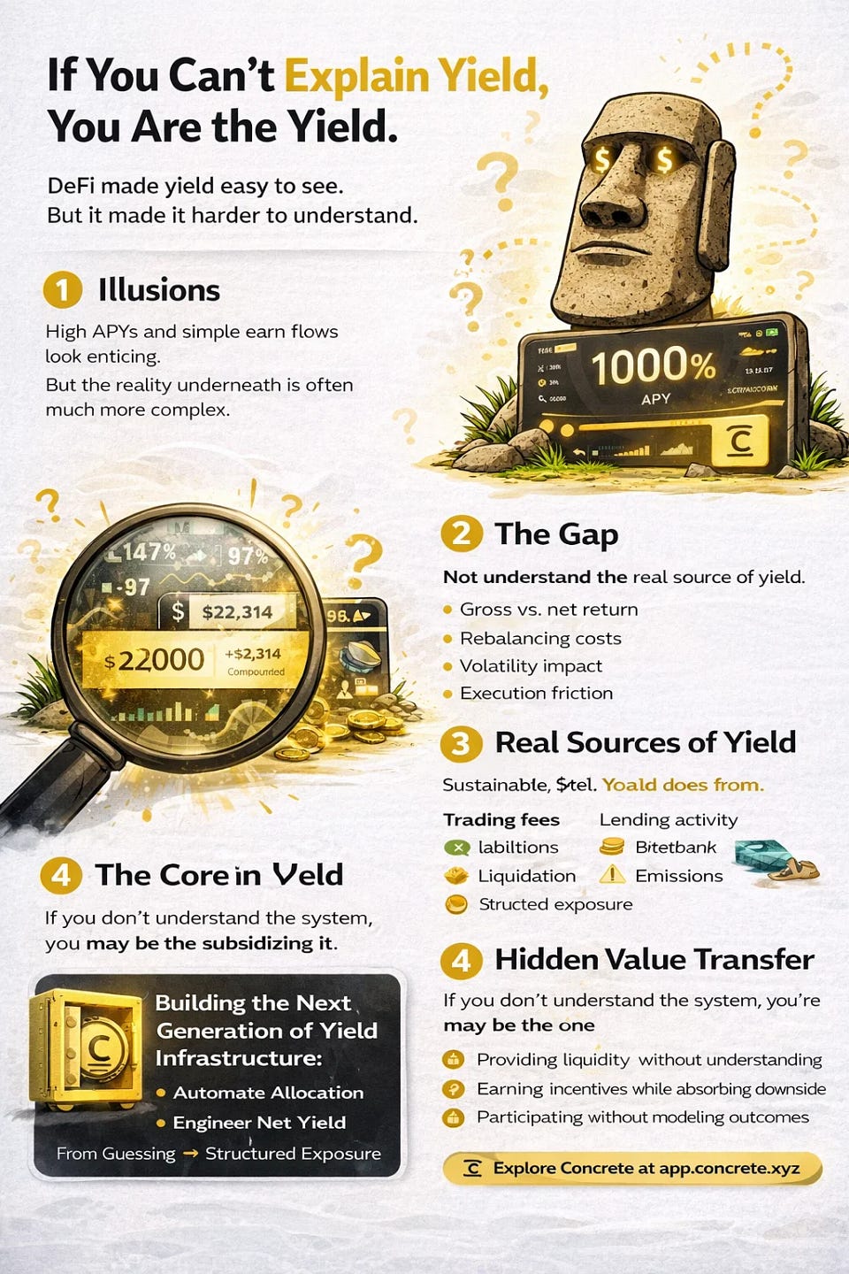Most DeFi Losses Don’t Come From Markets They Come From Misunderstanding Yield