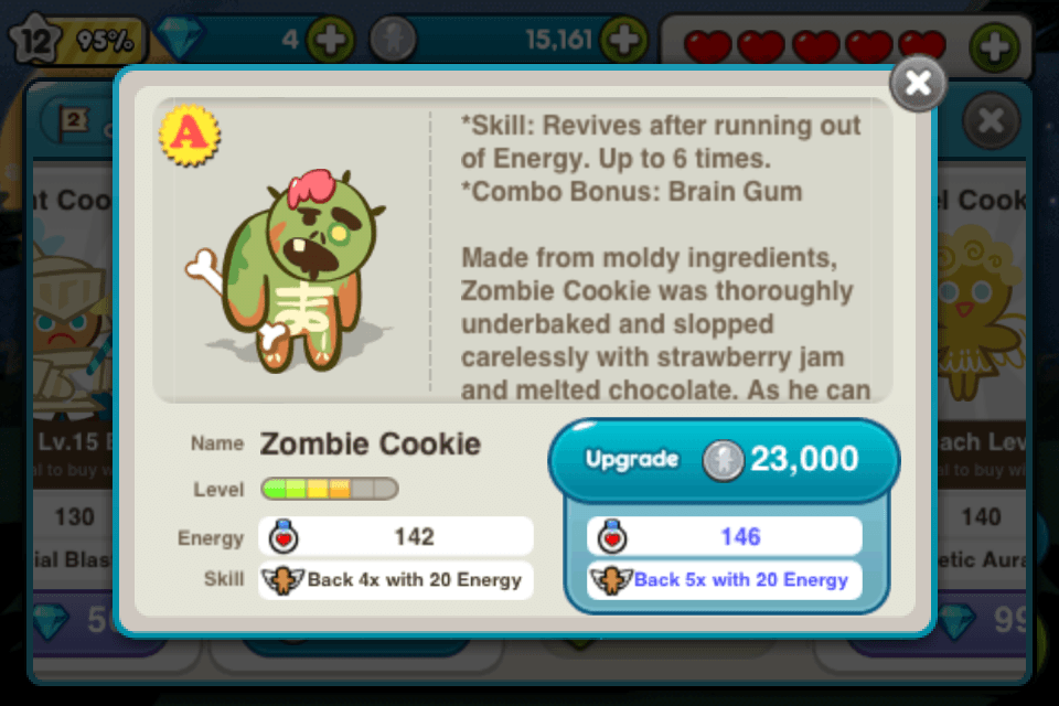 line cookie run upgrade cookie