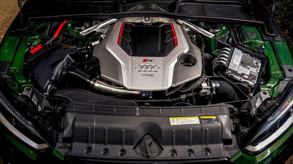 Audi RS5 Sportback review — RS5’s 2.9-litre V6 petrol performance engine