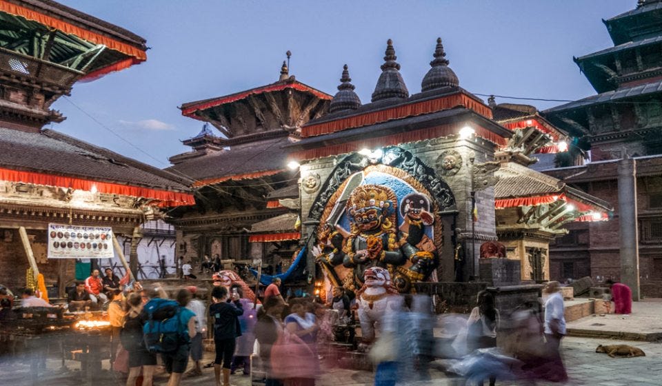 Sightseeing Tour of Kathmandu Durbar Square in Kathmandu