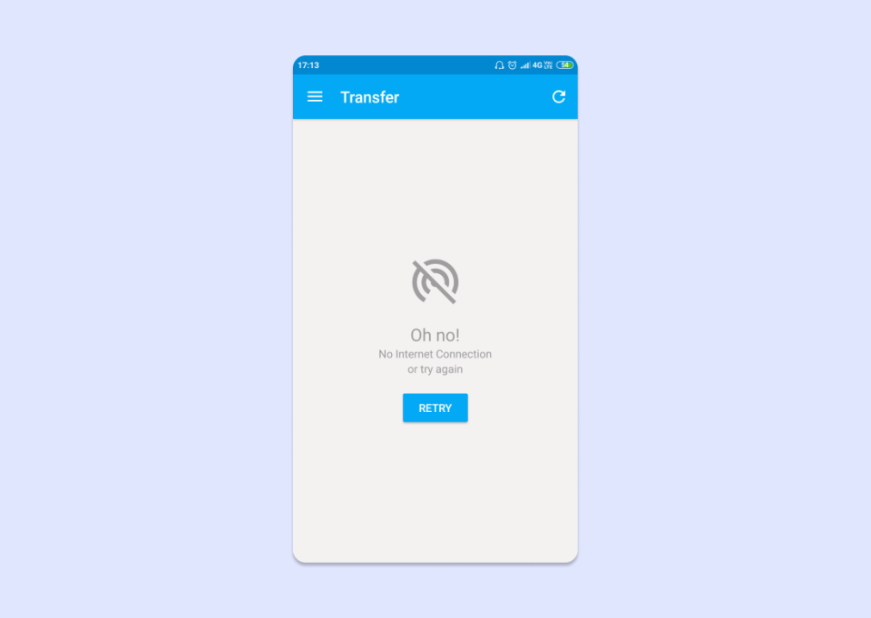No Connectivity State in Flutter App