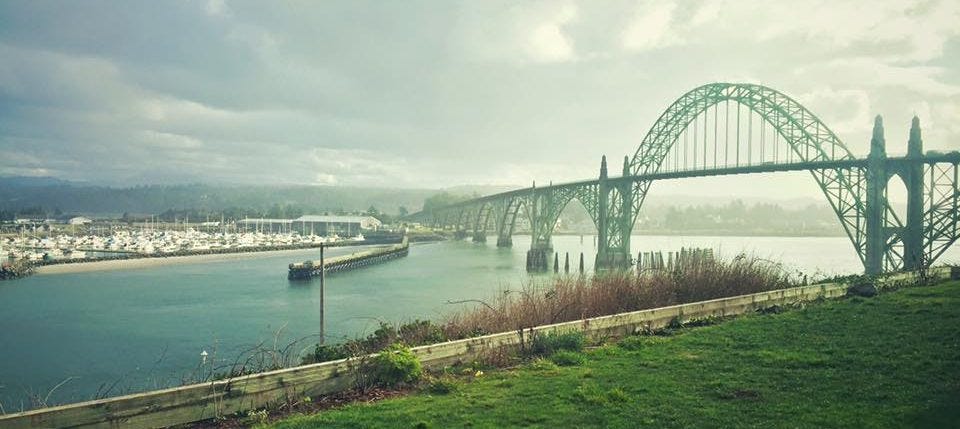 Newport Oregon Yaquina Bay Bridge