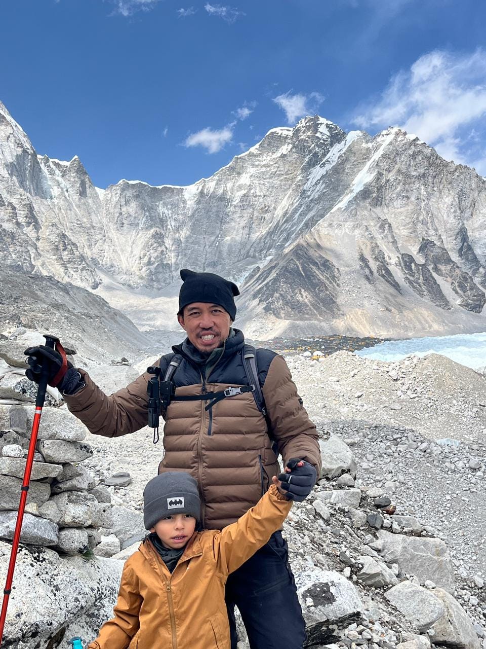 Everest base camp trek with kids