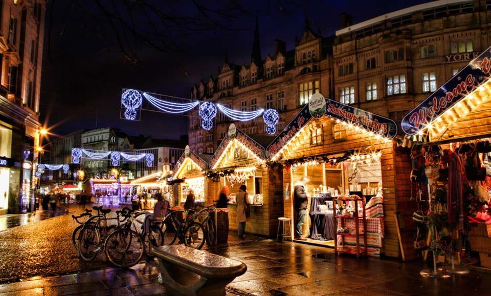 A great view of Sheffield’s Christmas Markets! © Sheffield Christmas Markets