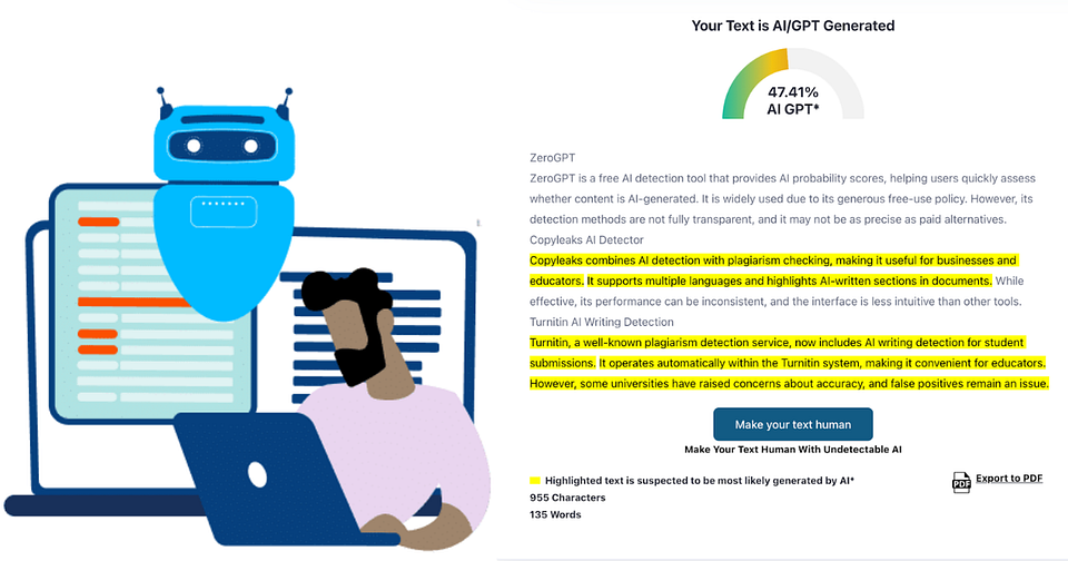 How AI Content Detection Works