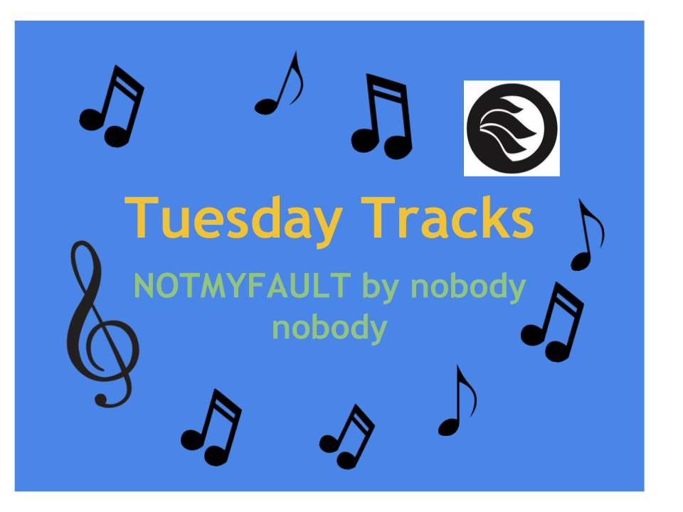 NOT MY FAULT by nobody nobody is this week’s Tuesday Tracks