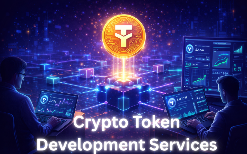 How Crypto Token Development Services Help Startups Launch Tokens Faster