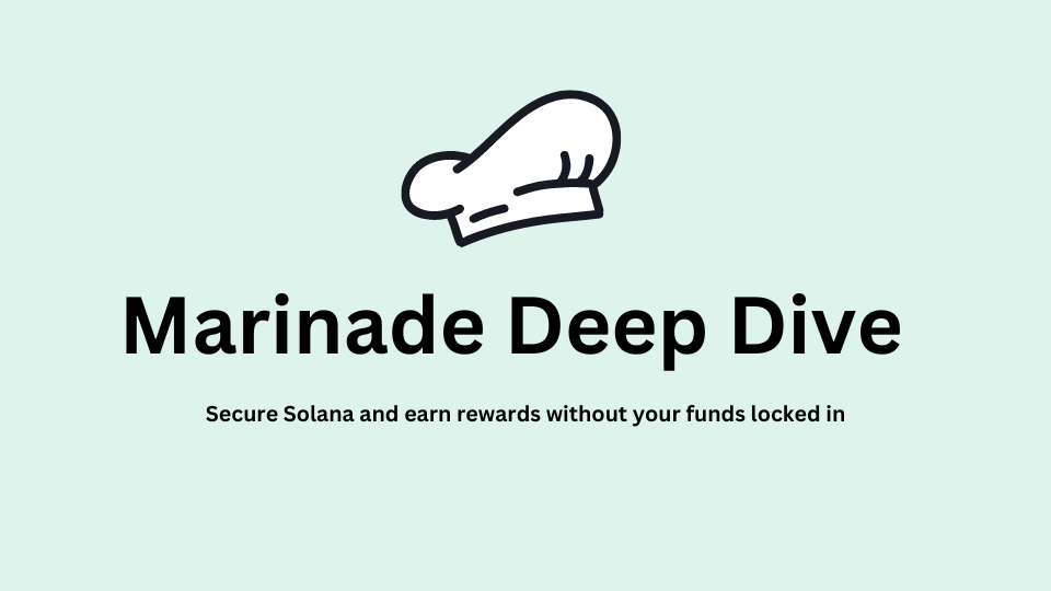 A Marinade Deep Dive: Staking on Solana