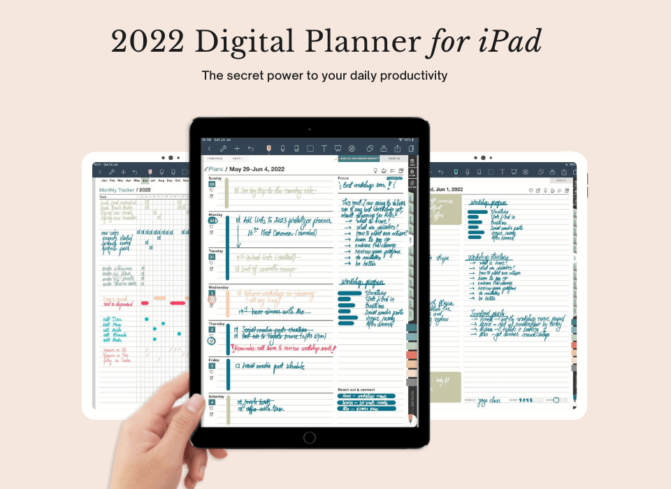 2022 digital planner for iPad