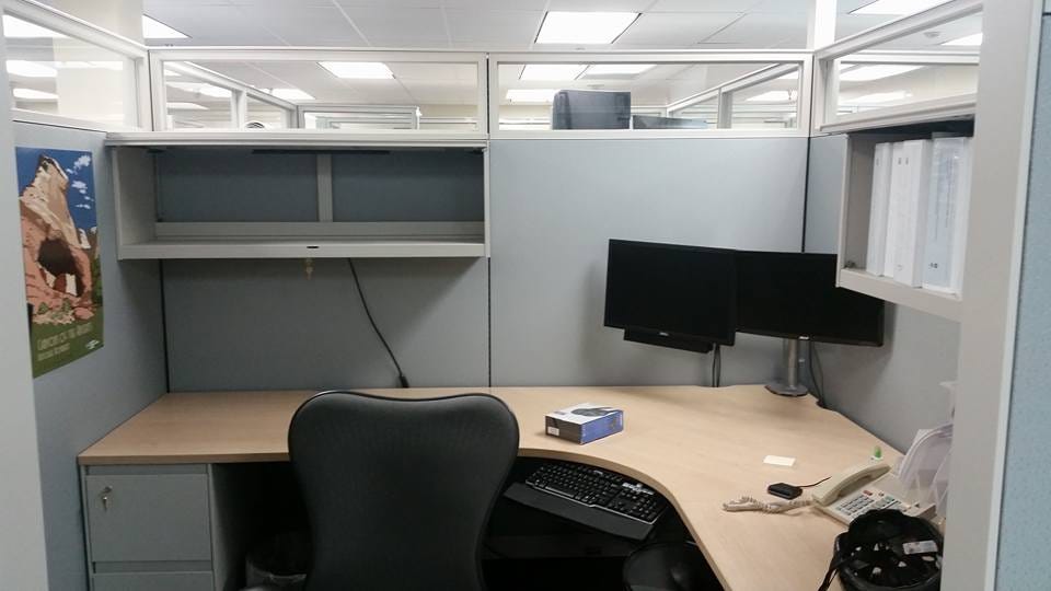 My old desk in Anchorage, Alaska