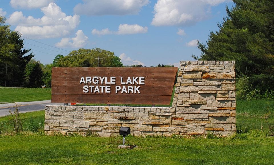 Argyle Lake State Park in Illinois