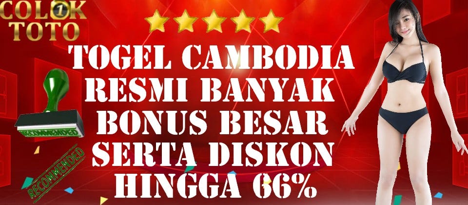 Togel Cambodia Resmi Banyak Bonus Besar Serta Diskon Hingga 66%