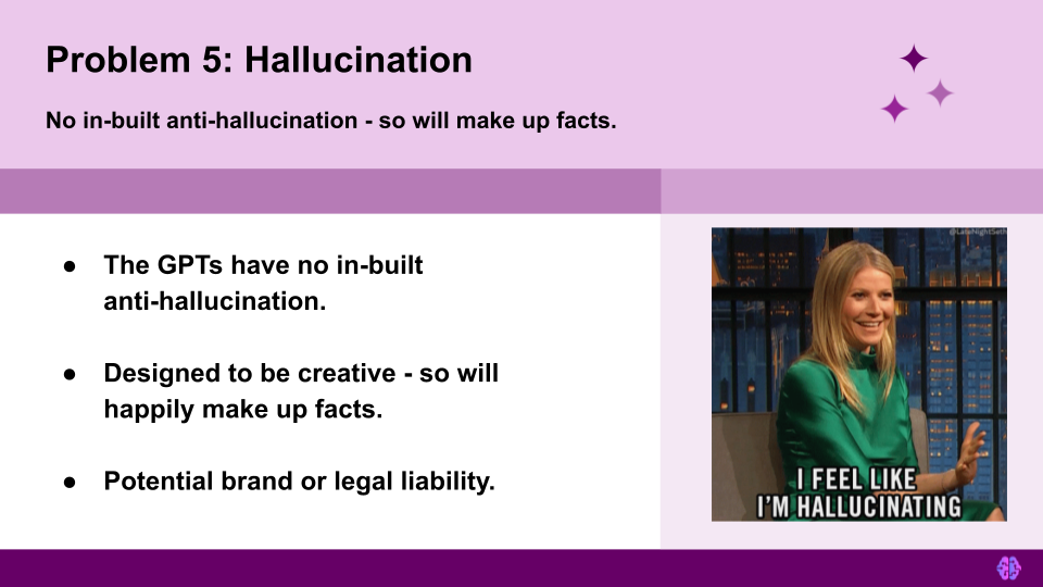 Problem 5: Hallucination