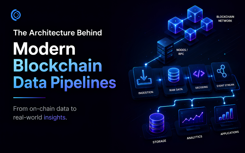The Architecture Behind Modern Blockchain Data Pipelines