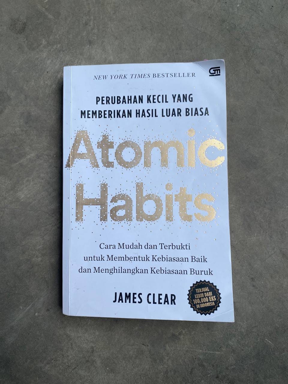 Atomic Habits book by James Clear