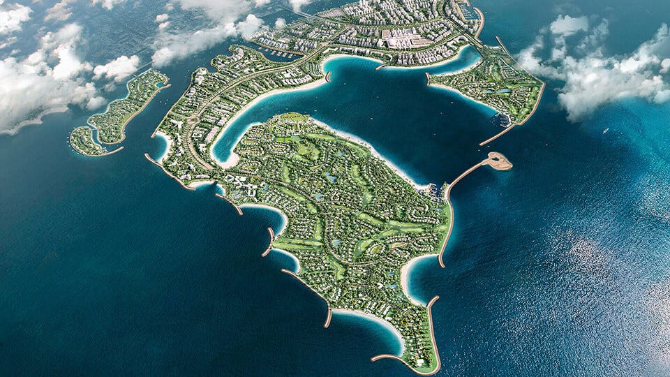 Dubai Islands Master Plan