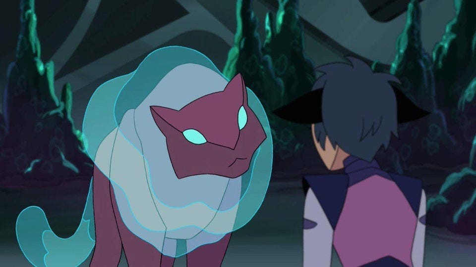 Figure 6. Melog and Catra in the episode Shot in the Dark. Source: Netflix