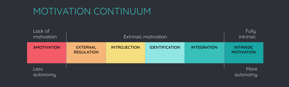 Motivational continuum
