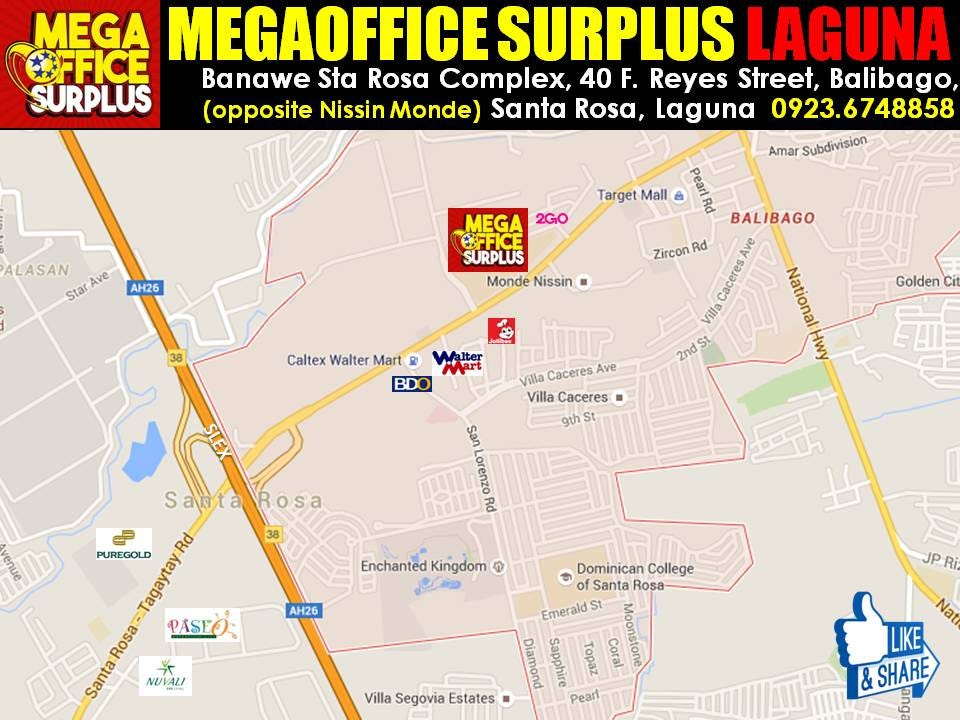 lagunas' biggest bike supplier is megaoffice surplus — sta rosa branch lagunas' biggest bike supplier is megaoffice surplus — sta rosa branch