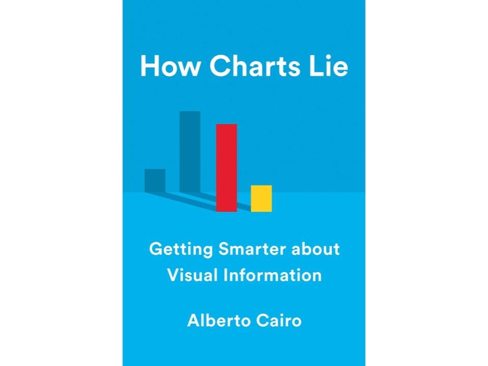 Book cover for “How Charts Lie” with the subtitle, “Getting Smarter about Visual Information.”