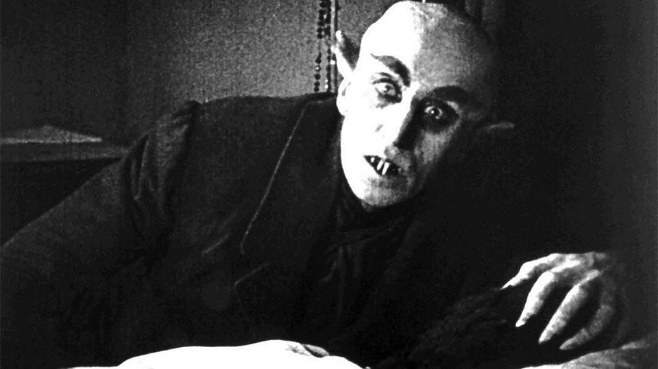 Nosferatu vampire, 1922