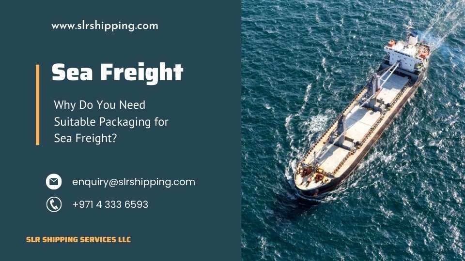 Sea freight by logistics company in Dubai