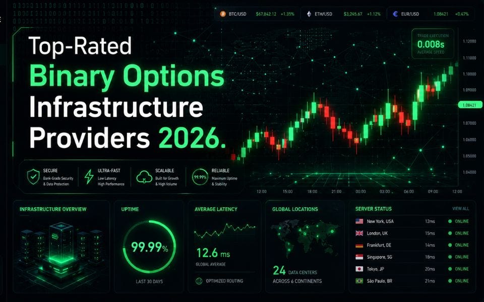 Top-Rated Binary Options Trading Infrastructure Providers in 2026
