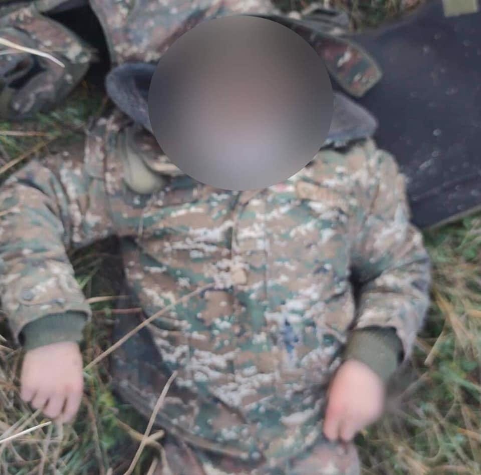 Azerbaijani military forces beheaded an Armenian soldier