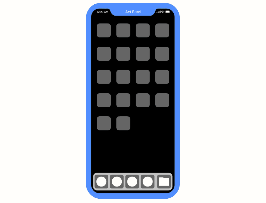 iPhone 8 — Gesture based UX