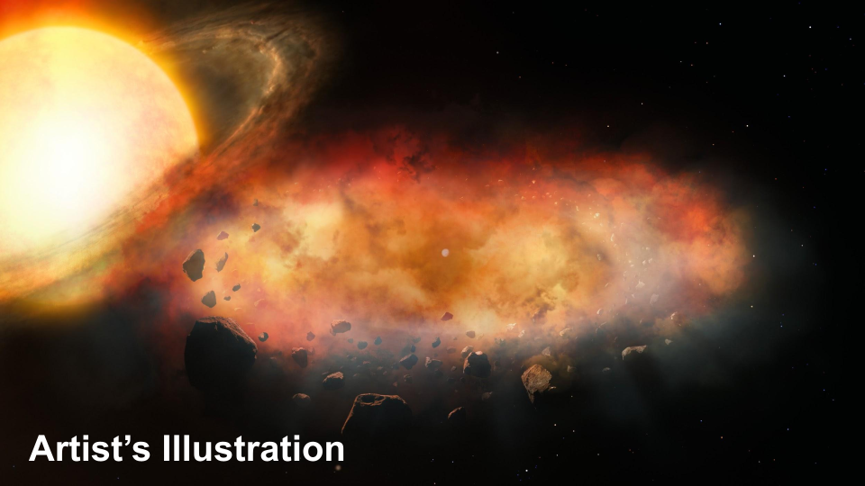 A Sun-like Star Caught Disappearing
