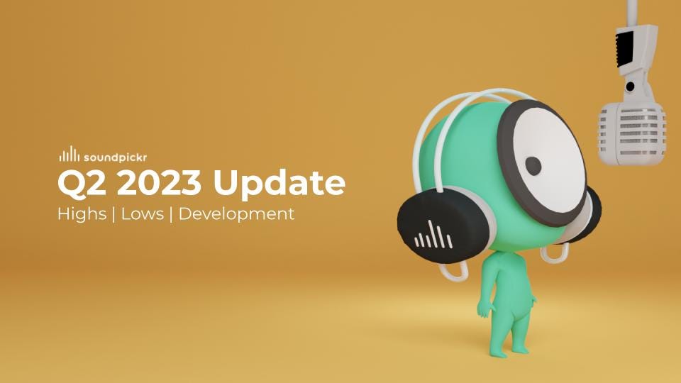 Soundpickr Update Q2 Header image
