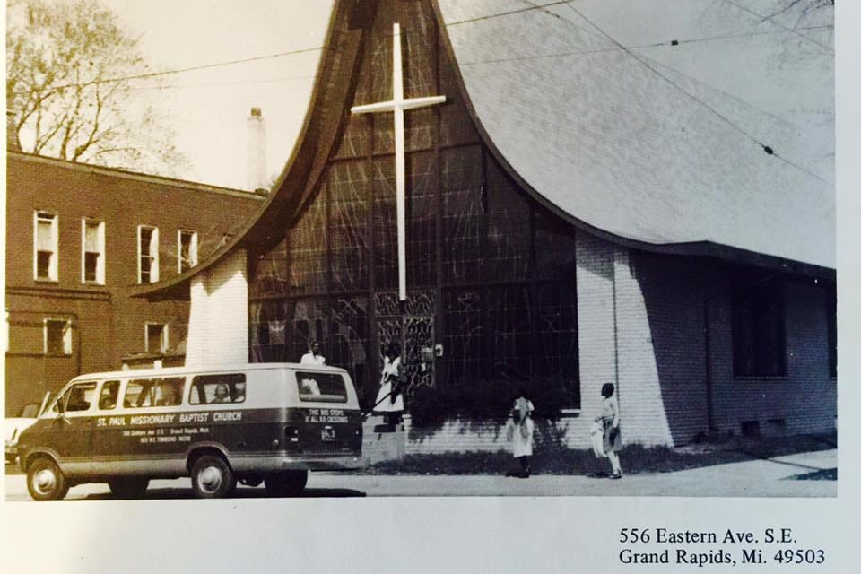 A picture of St. Paul Missionary Baptist Church in Grand Rapids, MI