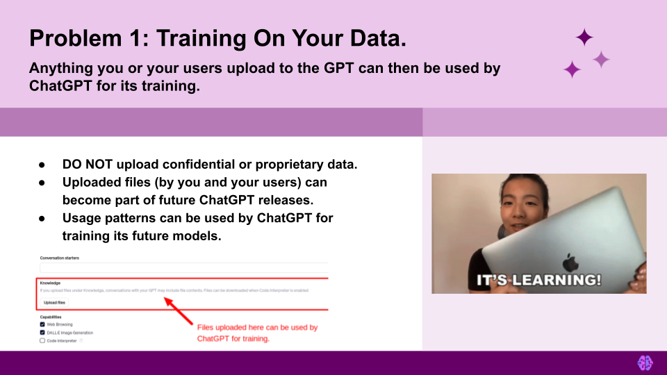 Problem 1: Training On Your Data.