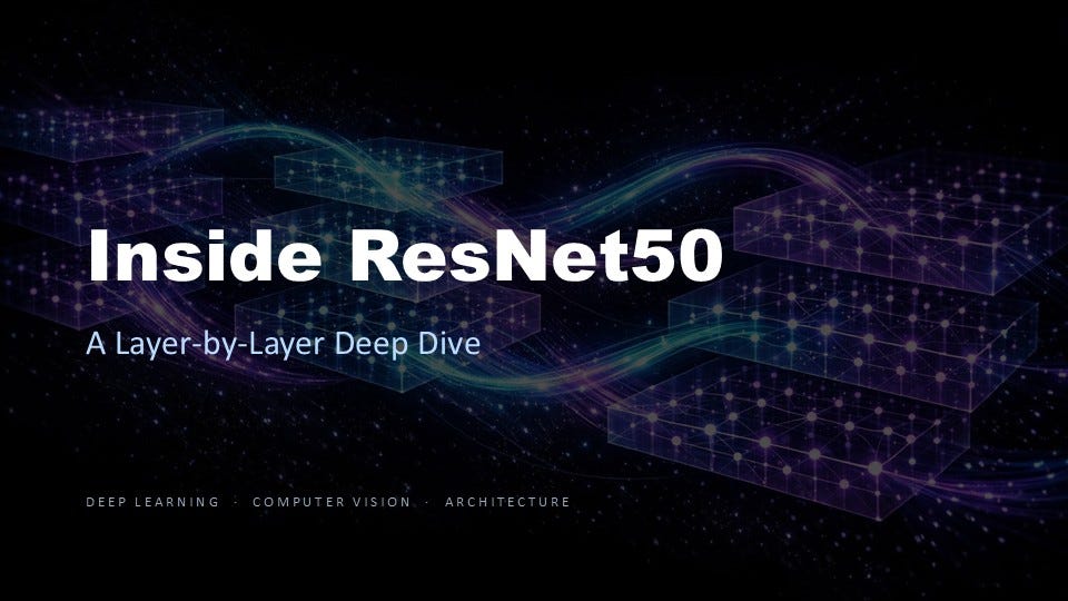 Inside ResNet50: A Layer-by-Layer Deep Dive