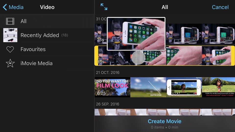 how to lengthen an audio clip in imovie 10.1.4