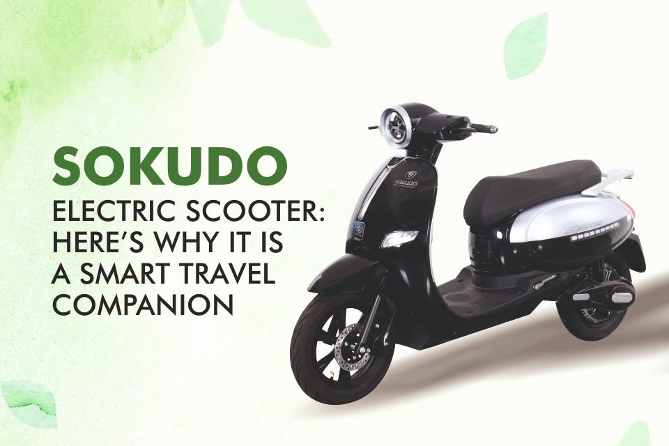 Sokudo Electric Scooter: Here’s Why It Is A Smart Travel Companion