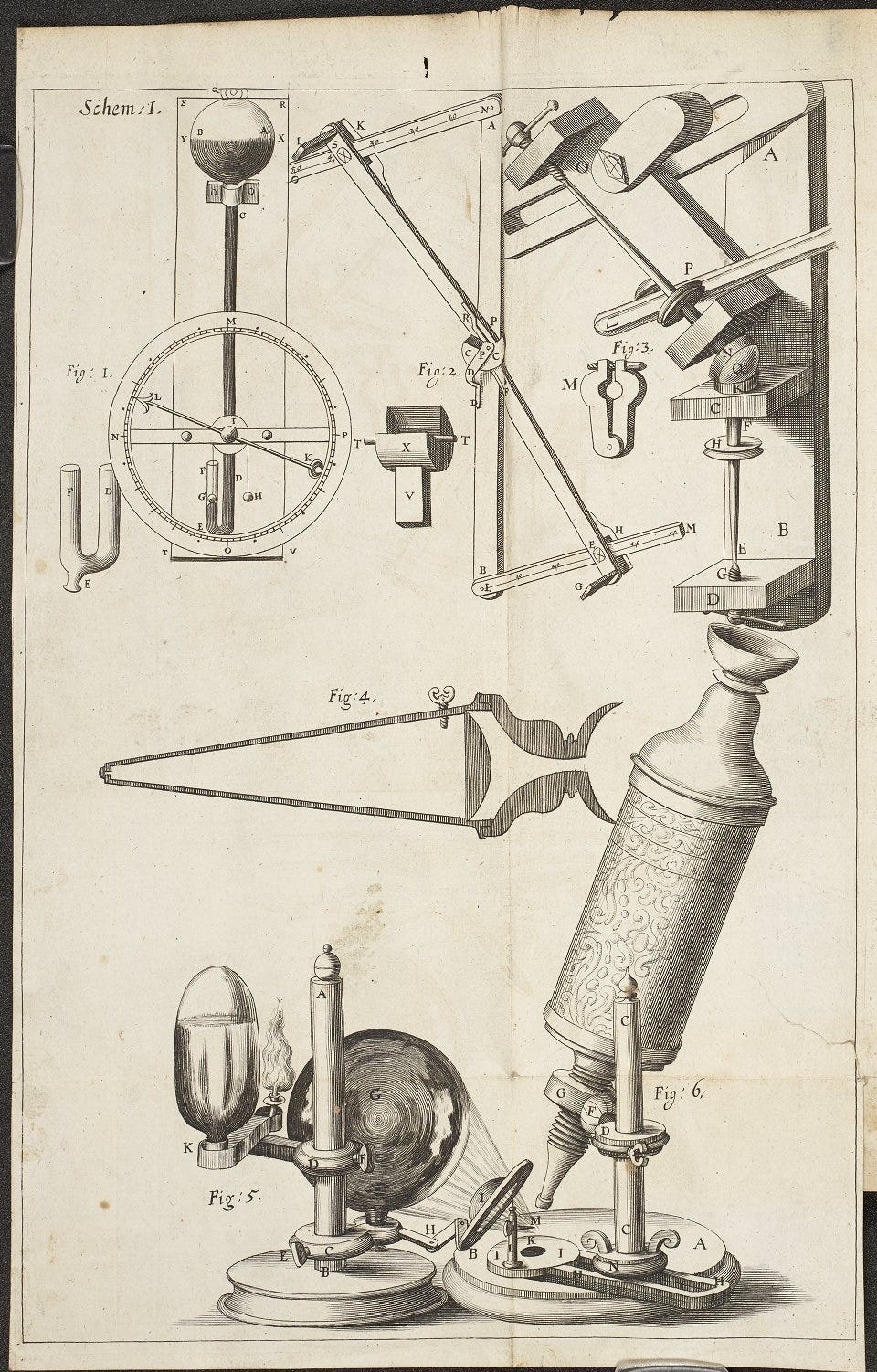 Illustration of a microscope