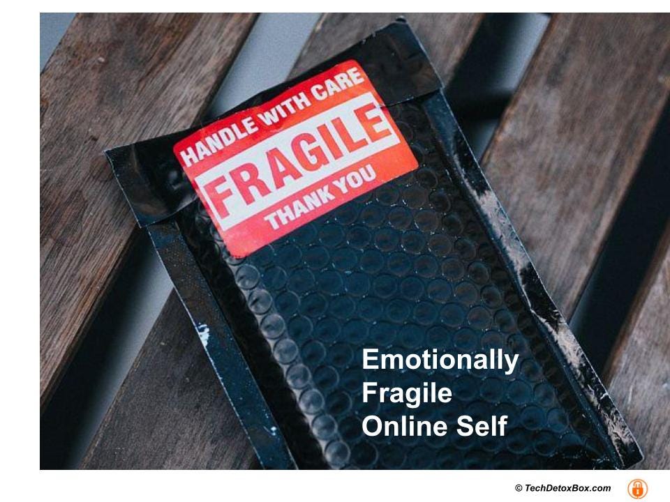 Emotionally Fragile Online Self