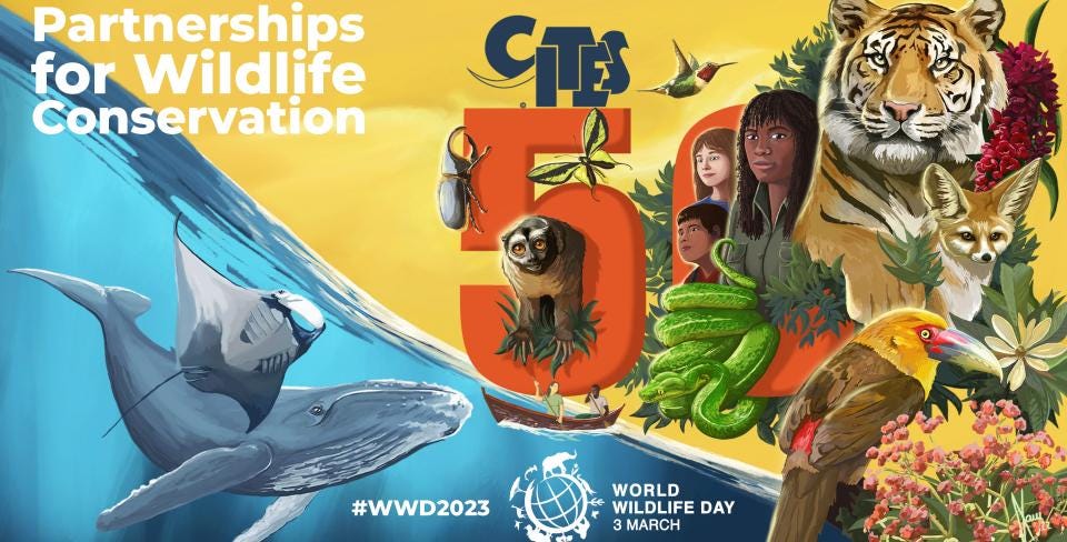 World Wildlife day (CITES) 2023 image