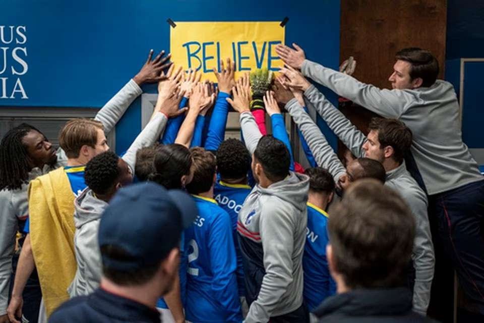 Ted Lasso Locker Room Believe Sign