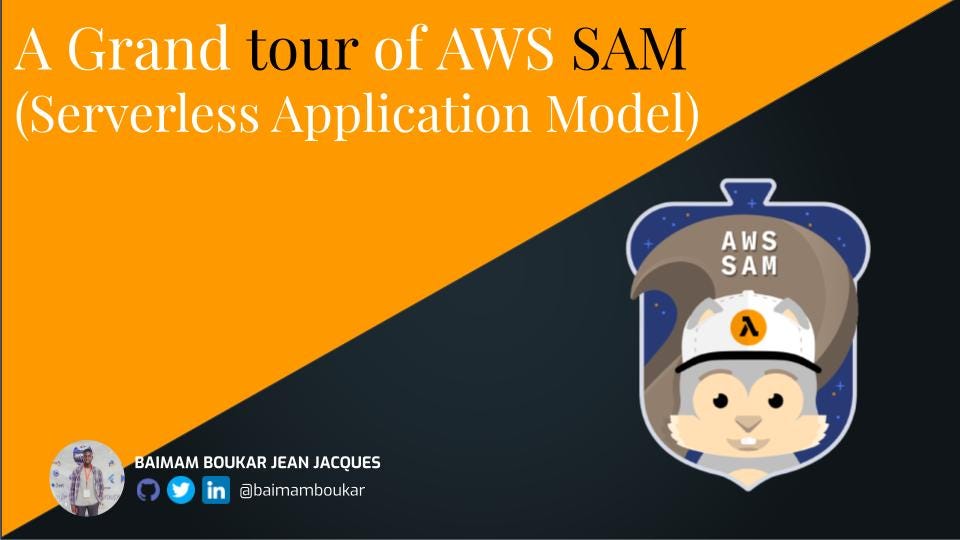 Cover Image for an Article Titled Getting Started with AWS SAM by deploying a simple Serverless Application