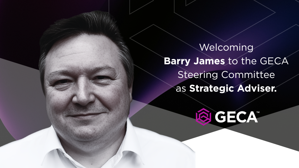Barry James Joins GECA: Data Pioneer & Regulatory Architect